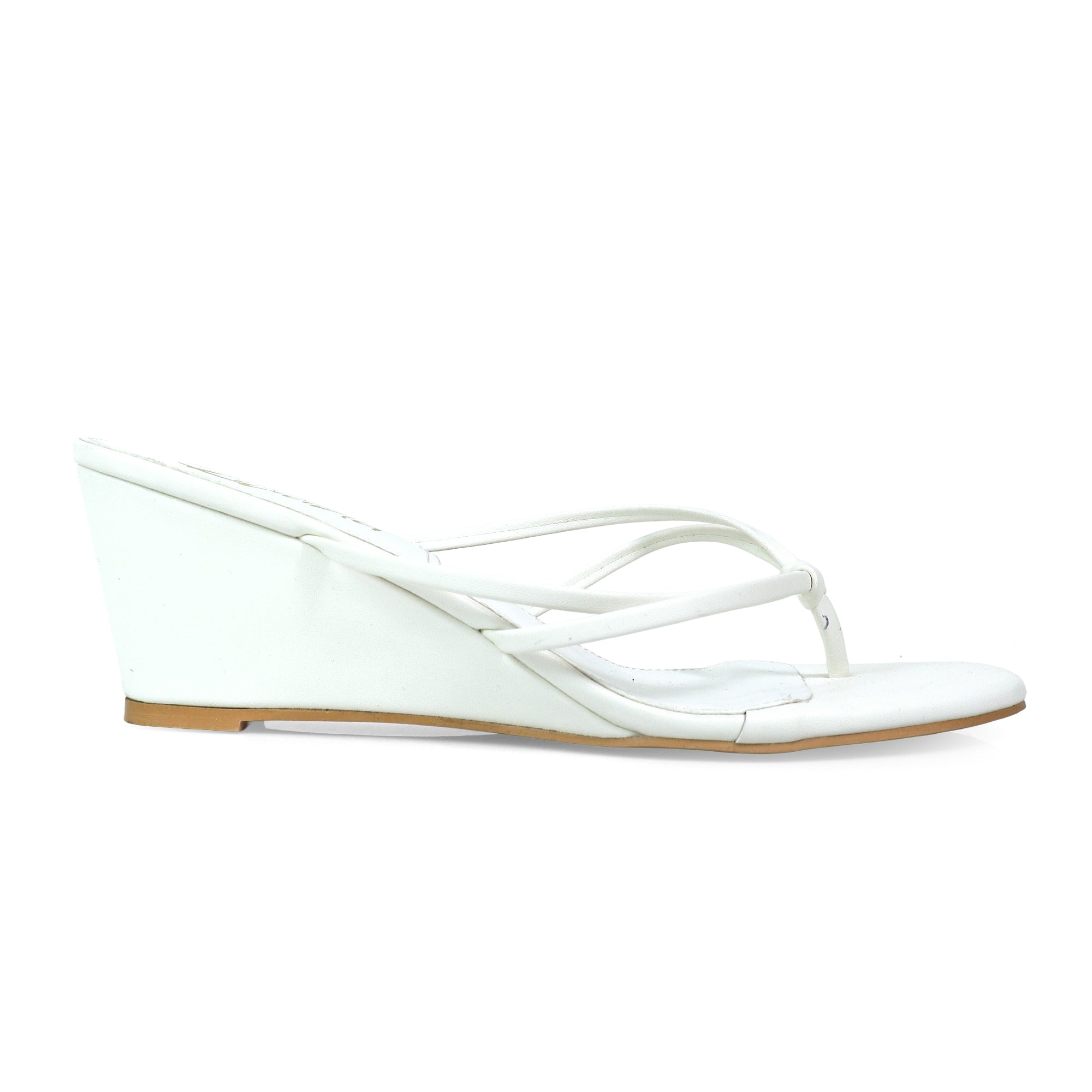 Leslie Wedge - White