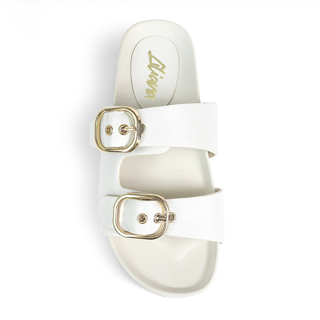 Tria Slides - White
