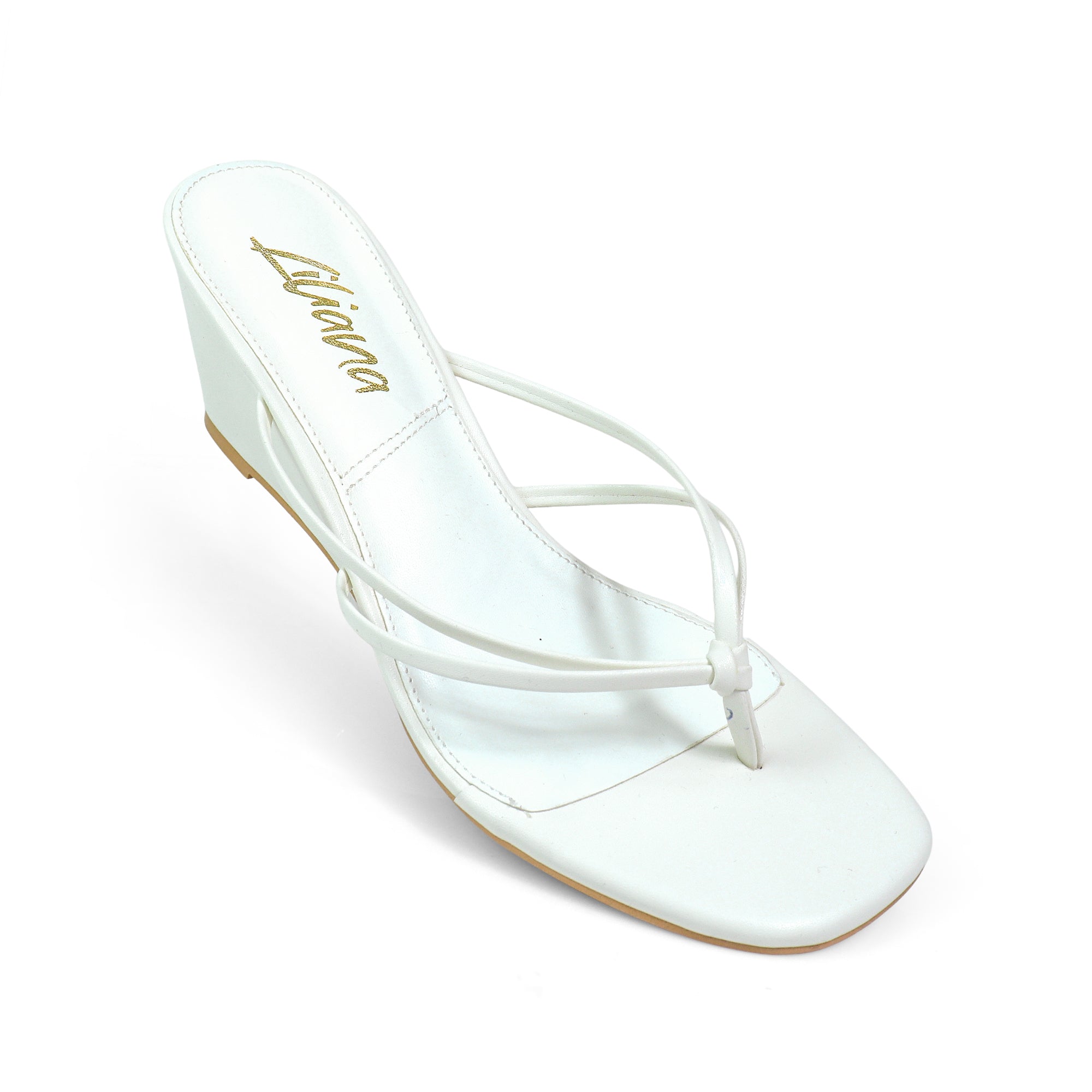 Leslie Wedge - White