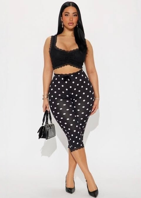 Polka Capris