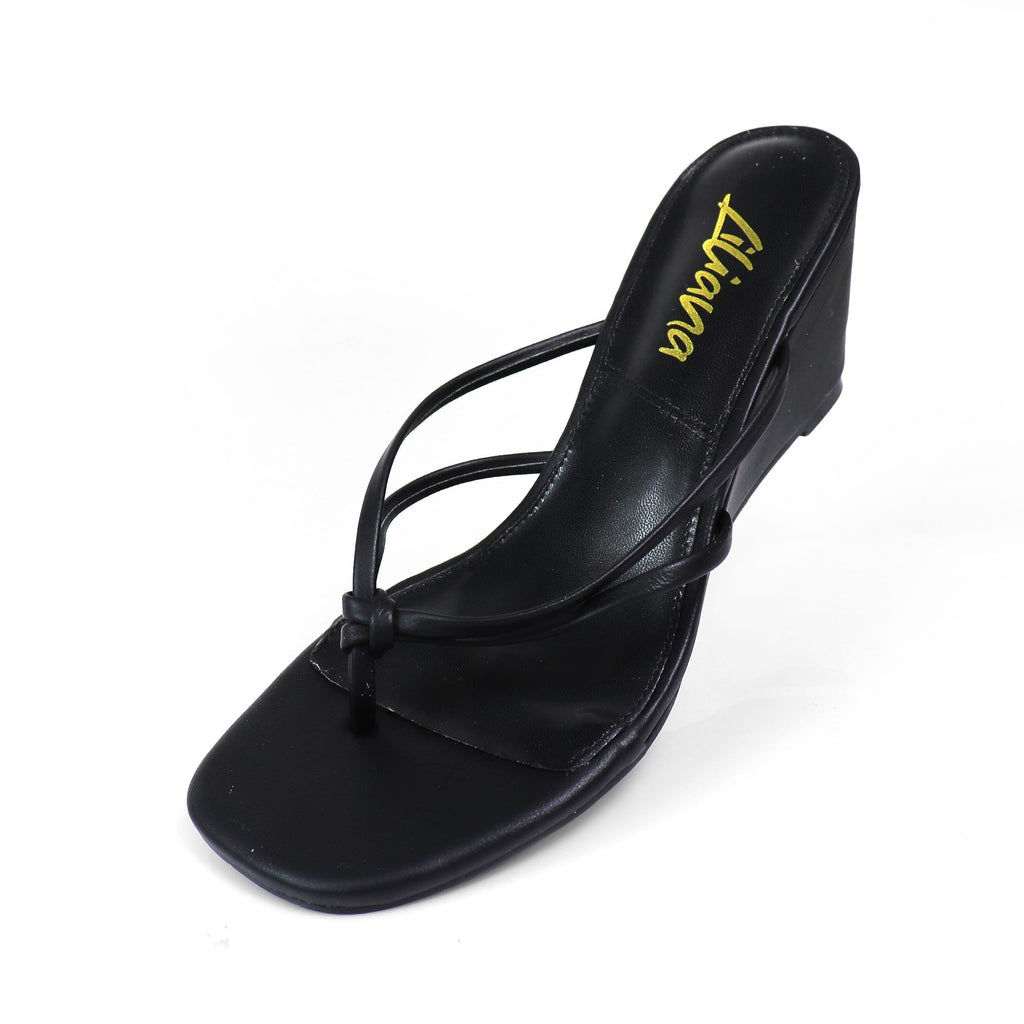 Leslie Wedges - Black