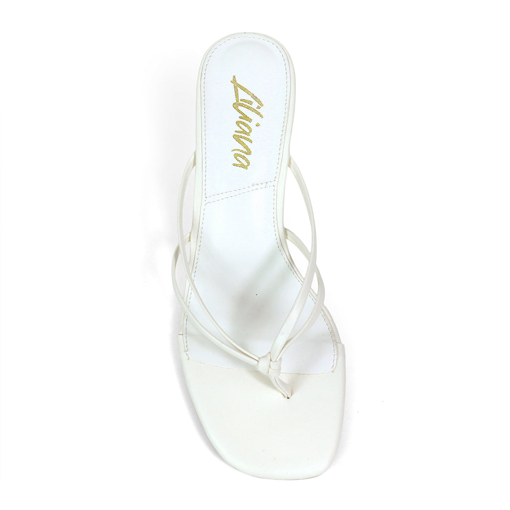 Leslie Wedge - White