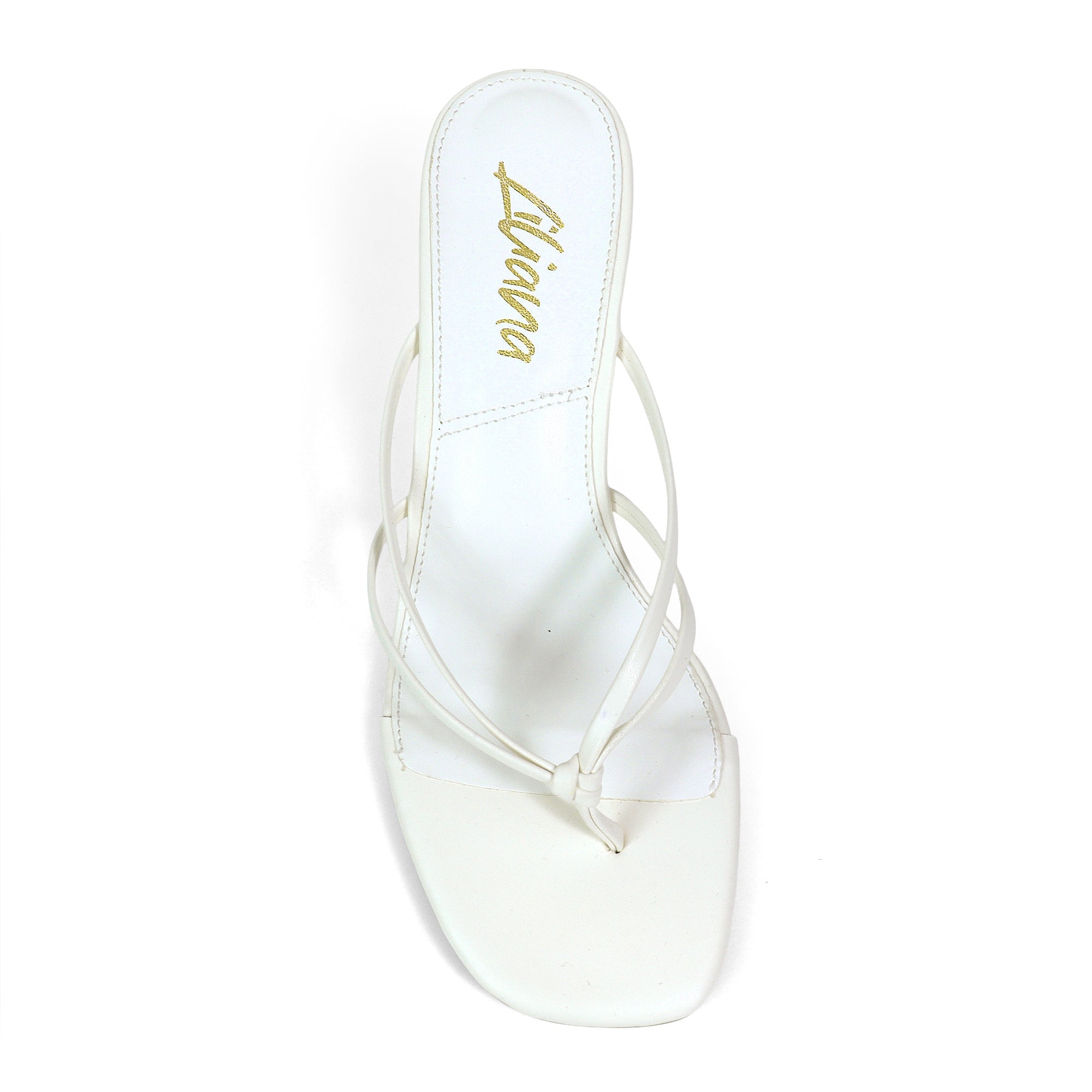 Leslie Wedge - White